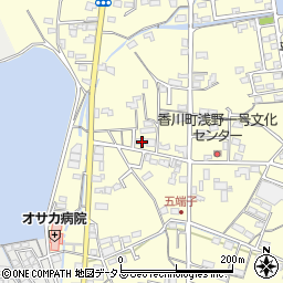香川県高松市香川町浅野244周辺の地図