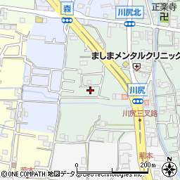 和歌山県岩出市川尻46周辺の地図