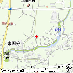 和歌山県紀の川市東国分366周辺の地図