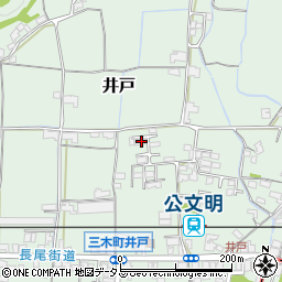 香川県木田郡三木町井戸4114周辺の地図