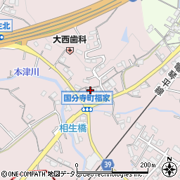 香川県高松市国分寺町福家甲207周辺の地図