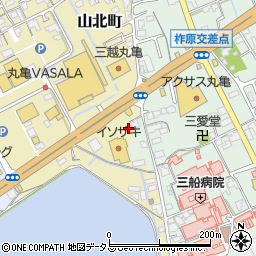 香川県丸亀市山北町27周辺の地図