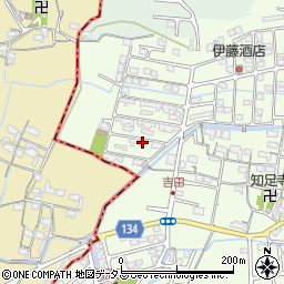 和歌山県岩出市吉田92-87周辺の地図