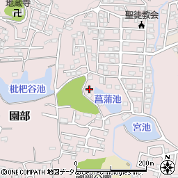 和歌山県和歌山市園部176周辺の地図
