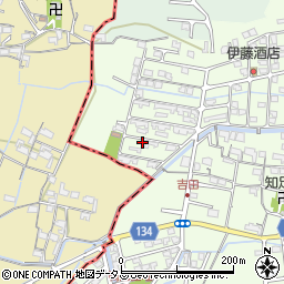 和歌山県岩出市吉田92-64周辺の地図