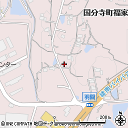 香川県高松市国分寺町福家甲1136周辺の地図