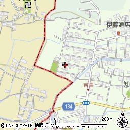 和歌山県岩出市吉田92-65周辺の地図