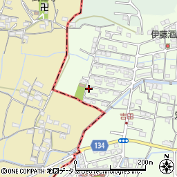 和歌山県岩出市吉田92-67周辺の地図