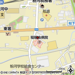 稲穂会病院周辺の地図