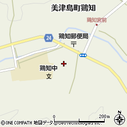 長崎県対馬市美津島町鷄知甲周辺の地図