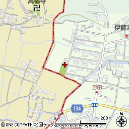 和歌山県岩出市吉田92-2周辺の地図