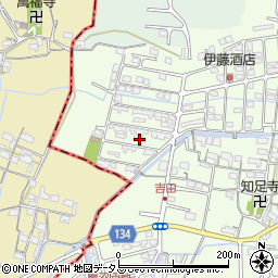 和歌山県岩出市吉田92-92周辺の地図