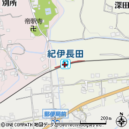 和歌山県紀の川市周辺の地図