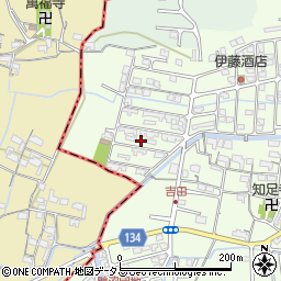 和歌山県岩出市吉田92-94周辺の地図