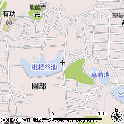 和歌山県和歌山市園部133周辺の地図