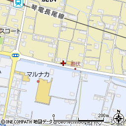 香川県木田郡三木町鹿伏151周辺の地図