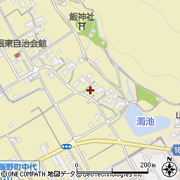 香川県丸亀市飯野町東二84周辺の地図