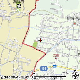 和歌山県岩出市吉田92-71周辺の地図