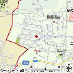 和歌山県岩出市吉田92-96周辺の地図