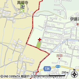 和歌山県岩出市吉田92-108周辺の地図