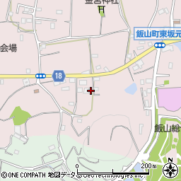 香川県丸亀市飯山町東坂元2453周辺の地図