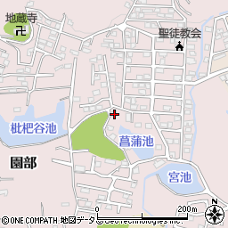 和歌山県和歌山市園部173周辺の地図