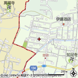 和歌山県岩出市吉田92-100周辺の地図