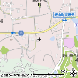 香川県丸亀市飯山町東坂元2461周辺の地図