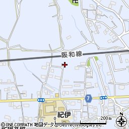 和歌山県和歌山市弘西344周辺の地図