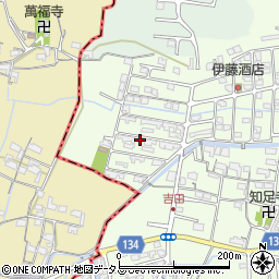 和歌山県岩出市吉田92-102周辺の地図