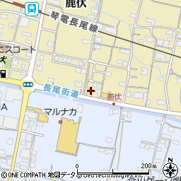 香川県木田郡三木町鹿伏152周辺の地図