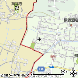 和歌山県岩出市吉田92-105周辺の地図