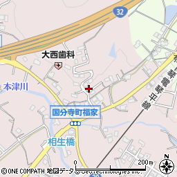 香川県高松市国分寺町福家甲425-8周辺の地図