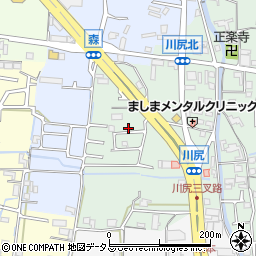 和歌山県岩出市川尻39-10周辺の地図