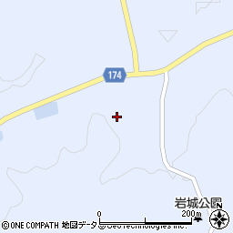 愛媛県越智郡上島町岩城4328周辺の地図