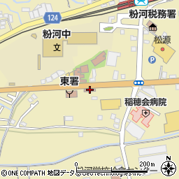 和歌山県岩出警察署粉河幹部交番周辺の地図