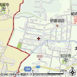 和歌山県岩出市吉田92-112周辺の地図