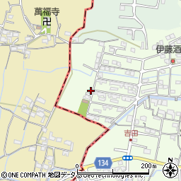 和歌山県岩出市吉田92-109周辺の地図