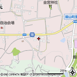 香川県丸亀市飯山町東坂元2173周辺の地図