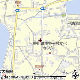 香川県高松市香川町浅野239周辺の地図