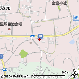 香川県丸亀市飯山町東坂元2176周辺の地図