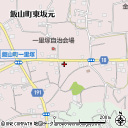 香川県丸亀市飯山町東坂元2186周辺の地図