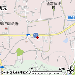 香川県丸亀市飯山町東坂元2174周辺の地図