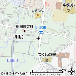 和歌山県岩出市川尻158周辺の地図