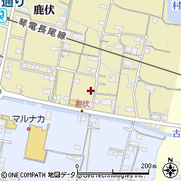 香川県木田郡三木町鹿伏148周辺の地図