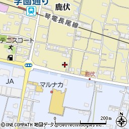 香川県木田郡三木町鹿伏153周辺の地図