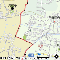 和歌山県岩出市吉田92-120周辺の地図