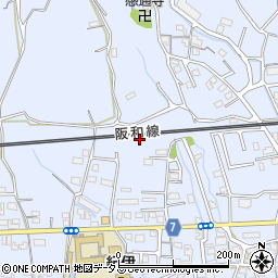 和歌山県和歌山市弘西349周辺の地図