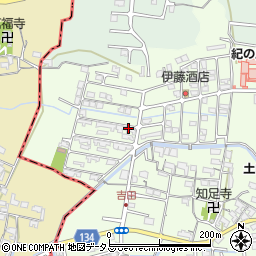 和歌山県岩出市吉田92-123周辺の地図