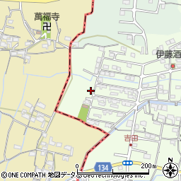 和歌山県岩出市吉田92-51周辺の地図